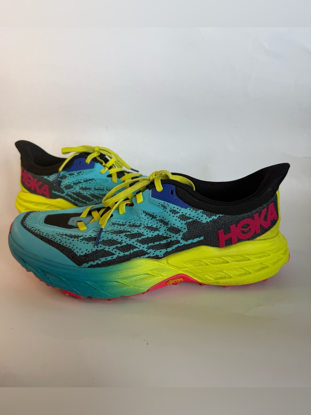 Hoka Women's Speedgoat 5 trail running shoes in size US 9.5